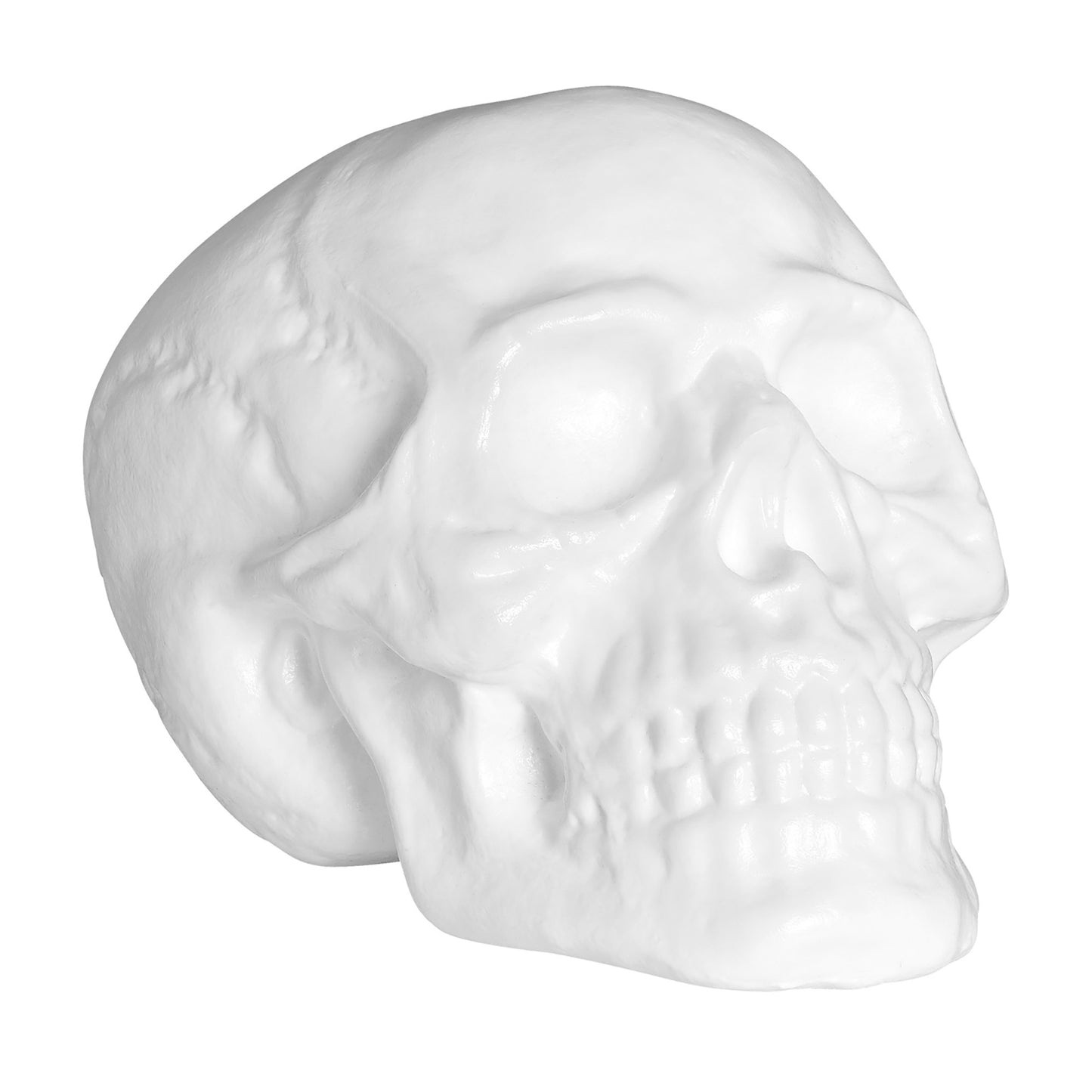 "TOTENKOPF MIT KALEIDOSKOPISCH WECHSELNDEM LICHT UND MYSTERIÖSEM SOUND" geräuschaktiviert - 32 cm – Detailansicht
