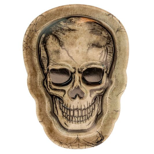 "TOTENKOPF TABLETT" 25x18 cm – Vorderansicht