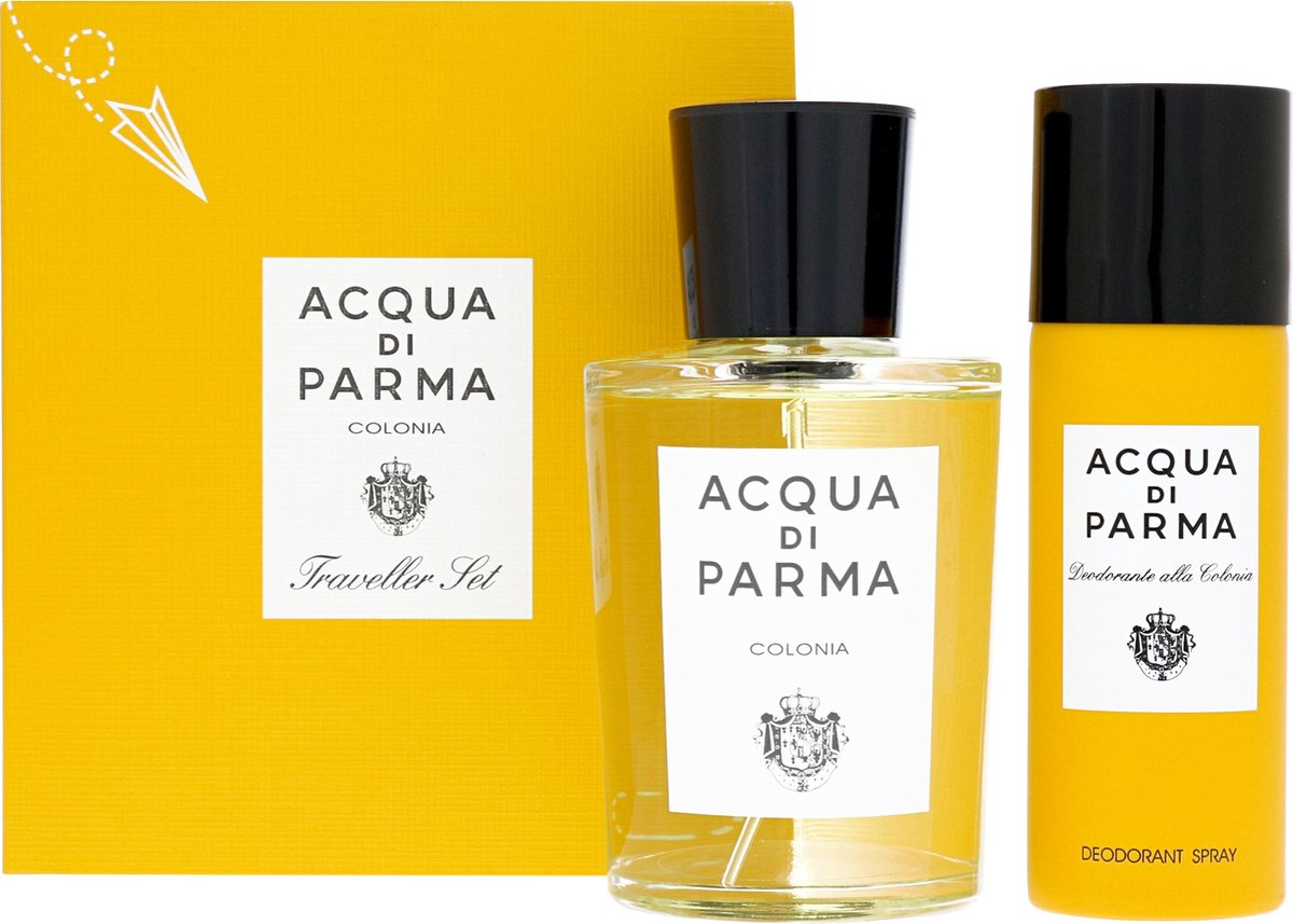 Acqua di Parma Colonia Travel Set für Herren mit 50 ml Deodorant-Spray und 100 ml Eau de Cologne