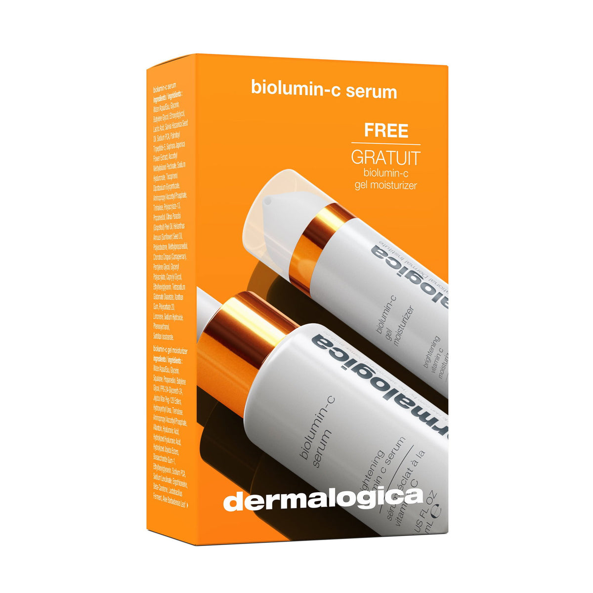 Dermalogica Biolumin-C Travel Set mit Vitamin-C-Serum 30 ml und Feuchtigkeitsgel 15 ml