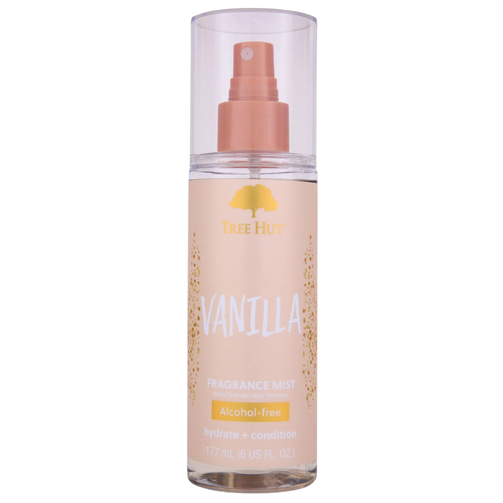 Tree Hut, Vanilla, Hydratisierend, Körperspray, Vanille, 177 ml