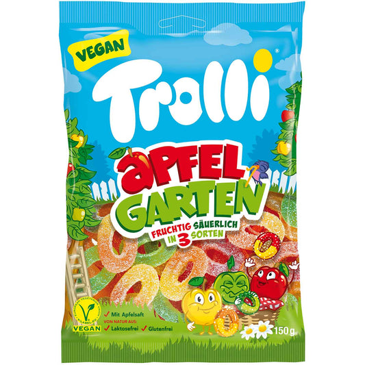 Trolli Apfelgarten Fruchtgummi 150g Verpackung