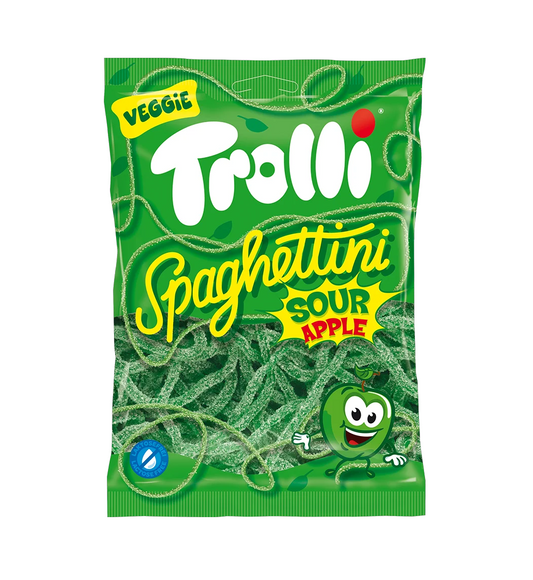 Trolli Spaghettini Sour Apfel Fruchtgummi 100g