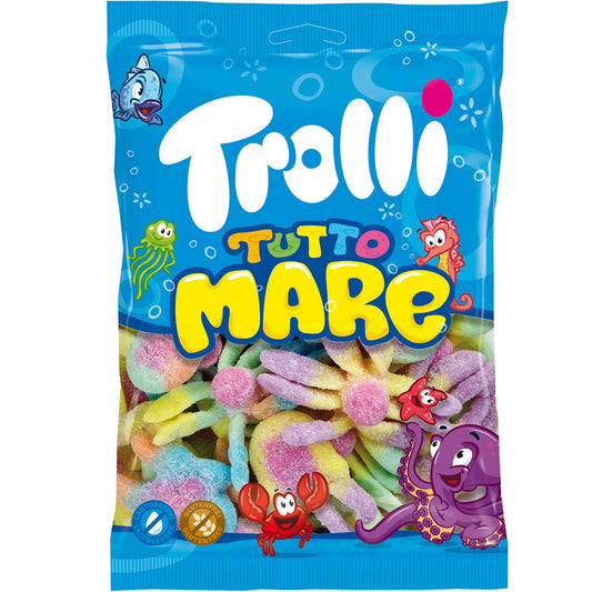 Trolli Tutto Mare 175g saure Fruchtgummi Meerestiere