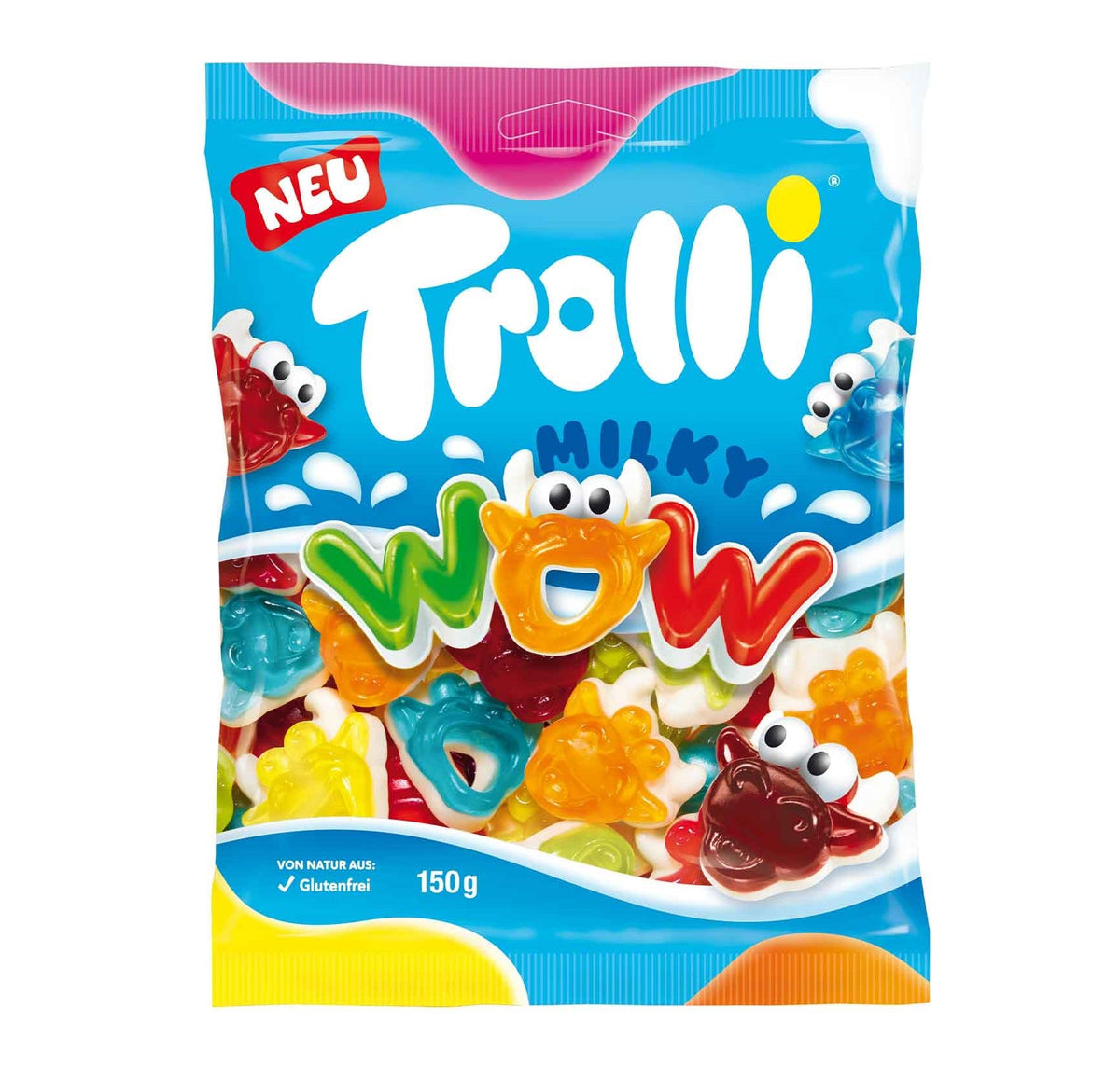 Trolli Milky WOW 150g Schaumzucker Gummibonbons