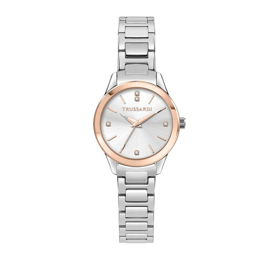 TRUSSARDI R2453151519 Only Time Armbanduhr Silber