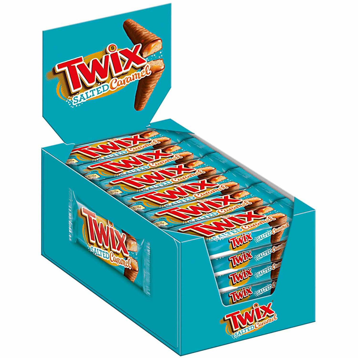 Twix Salted Caramel Riegel 30er Pack einzeln 46 g