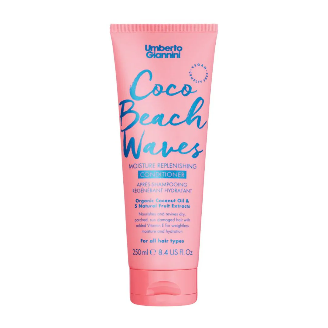 Umberto Giannini, Coco Beach Waves, Vegan und tierversuchsfrei, Haarspülung, Hydrating & Moisturising, 250 ml