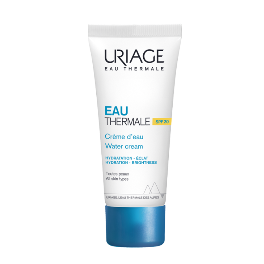 Uriage Uriage, Eau Thermale, Hydratisierend, Wassercreme, Für das Gesicht, SPF 20, 40 ml Regular