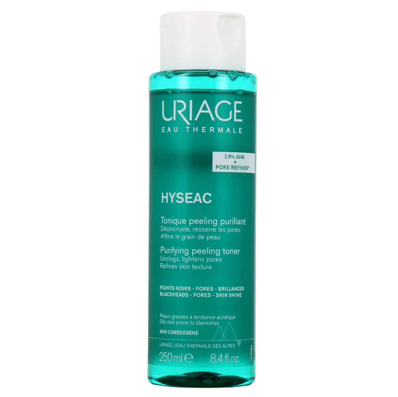 Uriage Uriage, Hyseac, Schälen, Gesichtswasser, Für das Gesicht, 250 ml Regular