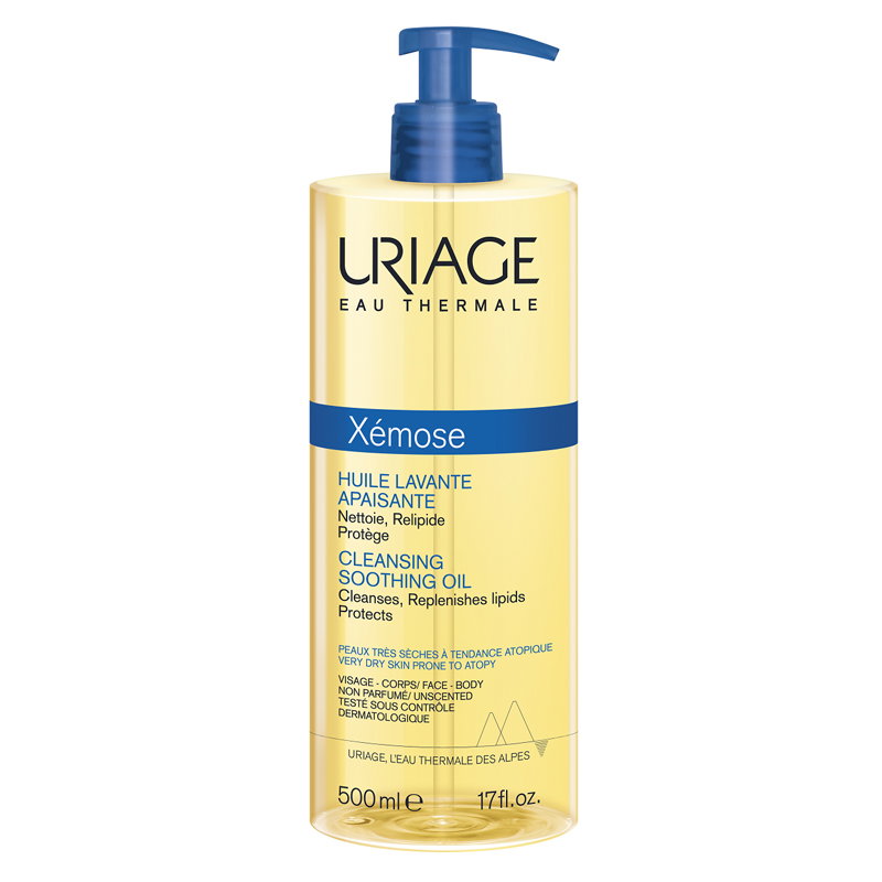 Uriage, Xemose PSO, Reinigung & Beruhigung, Reinigungsöl, Für Gesicht & Körper, 500 ml