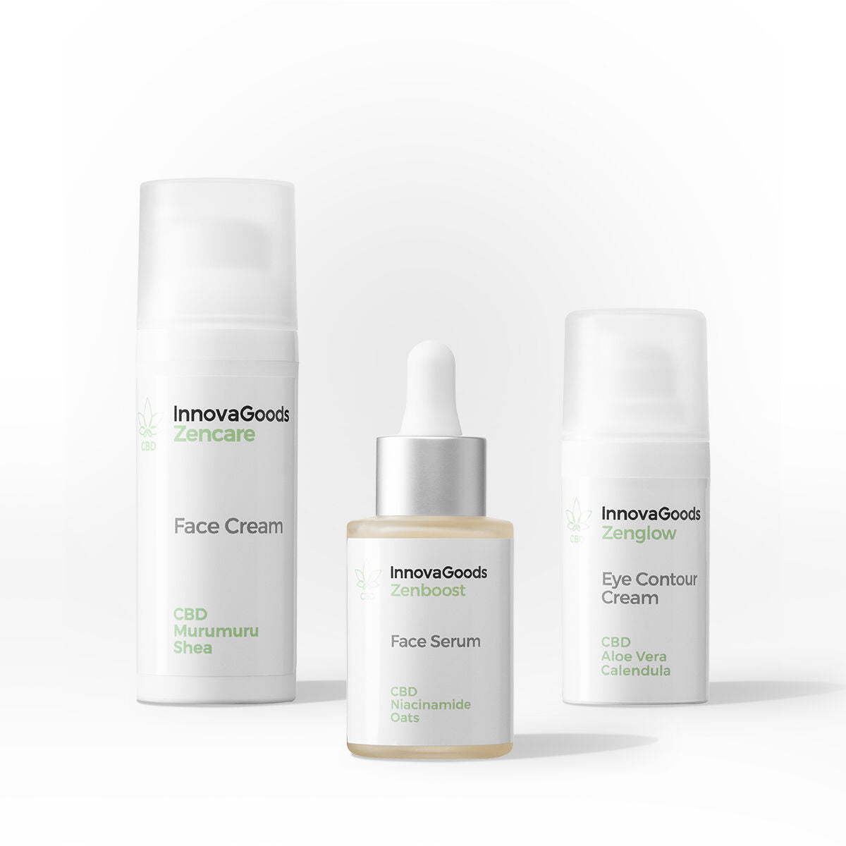 Pack Feuchtigkeitspflege Gesicht CBD InnovaGoods