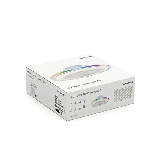 Deckenventilator mit RGB-LED-Licht, verdeckten Flügeln und Fernbedienung Nexory InnovaGoods