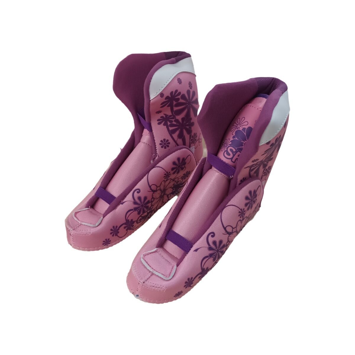BigBuy Fun SFR Quad Liner Stiefel für Inlineskates in Lila und Rosa