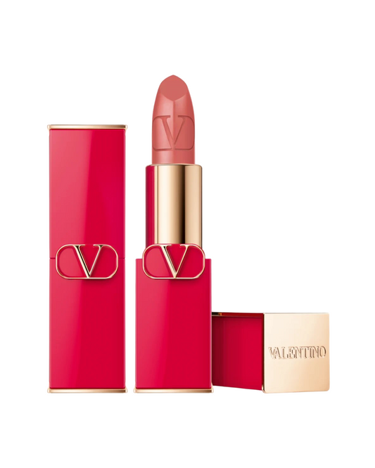 Valentino Valentino, Rosso, Seidenmatt, Creme-Lippenstift, 101A, Nachfüllbar, 3.5 g Regular