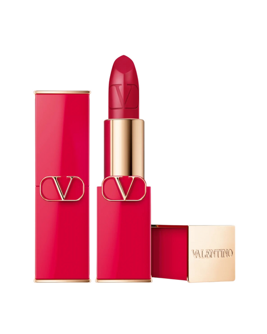Valentino Valentino, Rosso, Seidenmatt, Creme-Lippenstift, 300R, Nachfüllbar, 3.5 g Regular