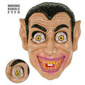 "VAMPIRMASKE MIT WACKELAUGEN AUS HARDPLASTIK" – Vorderansicht