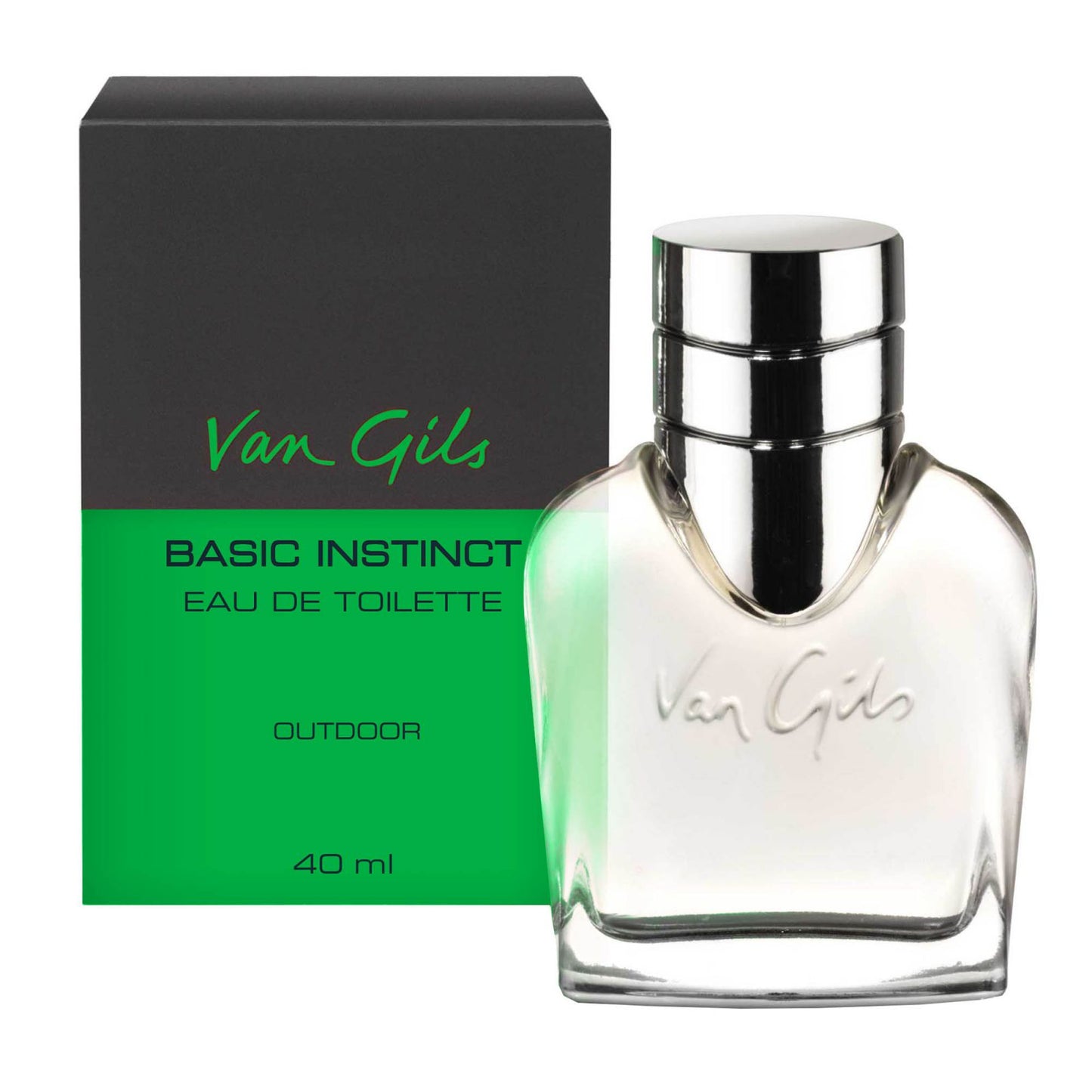 Van Gils, Basic Instinct Outdoor, Eau de Toilette, Für Männer, 40 ml