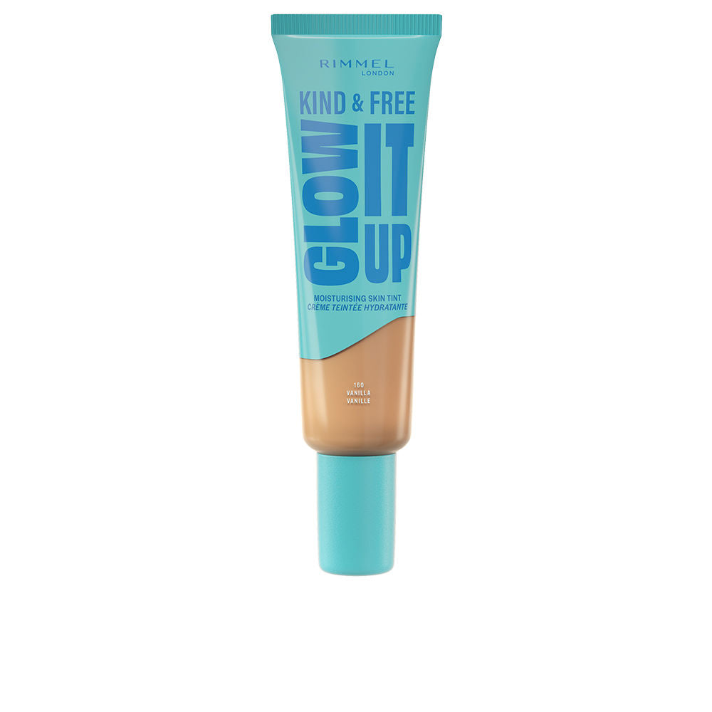 Rimmel London Kind & Free Glow It Up Base Líquida 160 Vanilla 30 ml