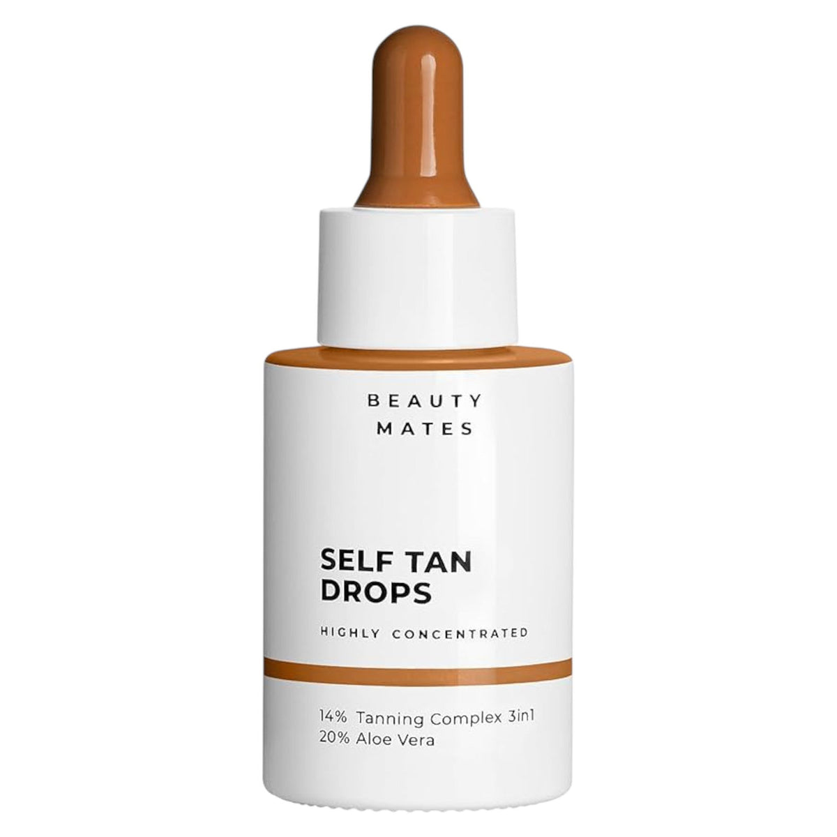 Vegan Tan, Dark Tan, Hydrieren, Selbstbräunungs-Tropfen, Für das Gesicht, 30 ml