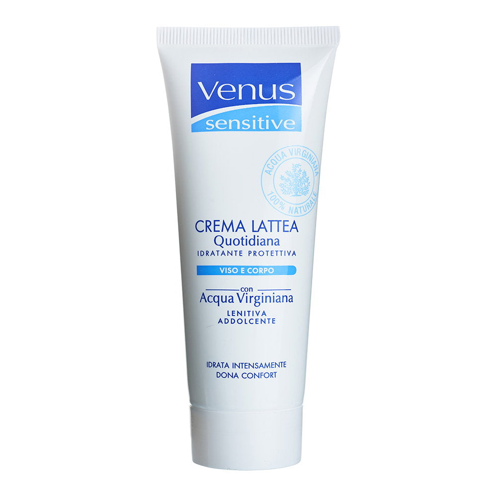 Venus, Lattea Quotidiana, Hydratisierend, Sahne, Für Gesicht & Körper, 75 ml