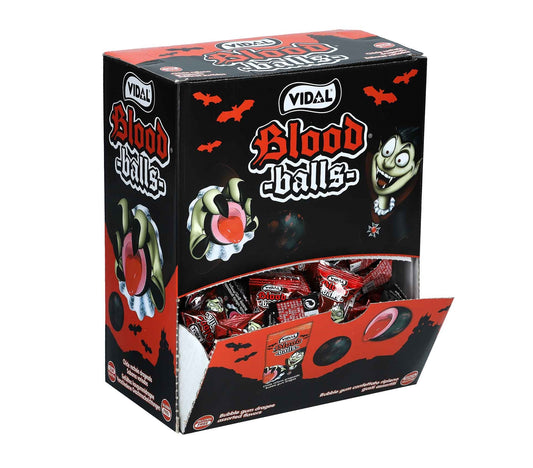 Vidal Blood Balls Kaugummidragees 200 Stück – Produktansicht