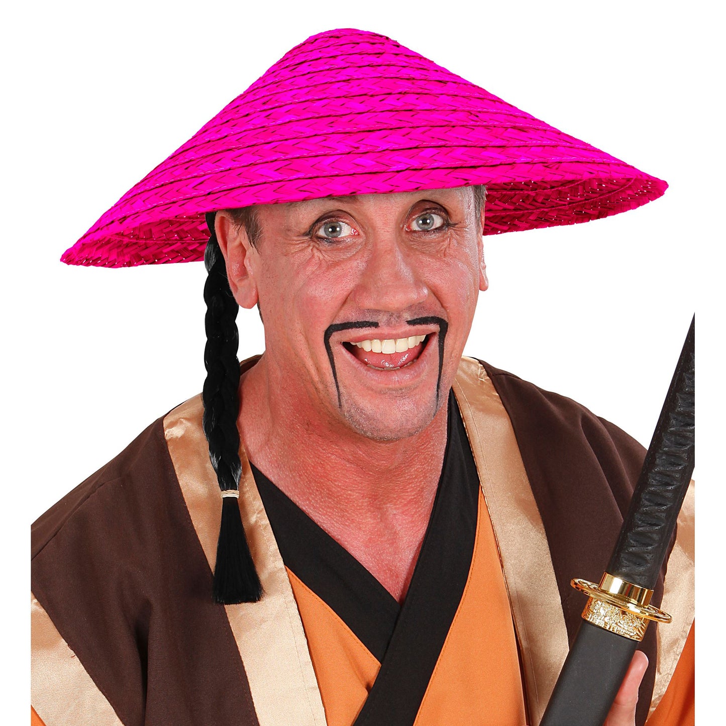 "VIETKONG STROHHUT PINK" – Ansicht 3