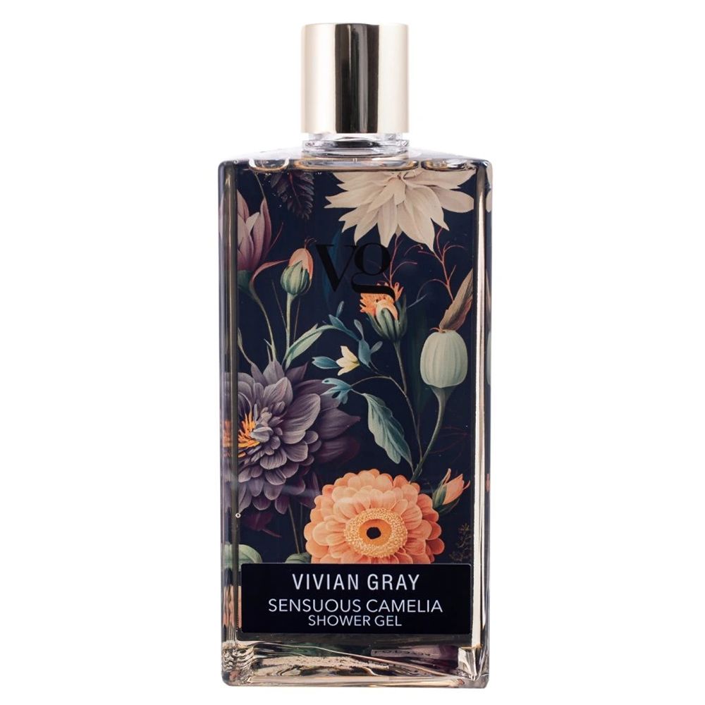 Vivian Gray, Sensuous Camelia, Reinigung und Hydratisierung, Duschgel, Für alle Hauttypen, 350 ml