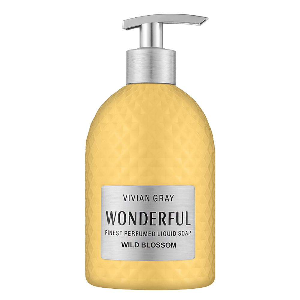 Vivian Gray, Wonderful, Wilde Blüte, Reinigung, Flüssigseife, 500 ml
