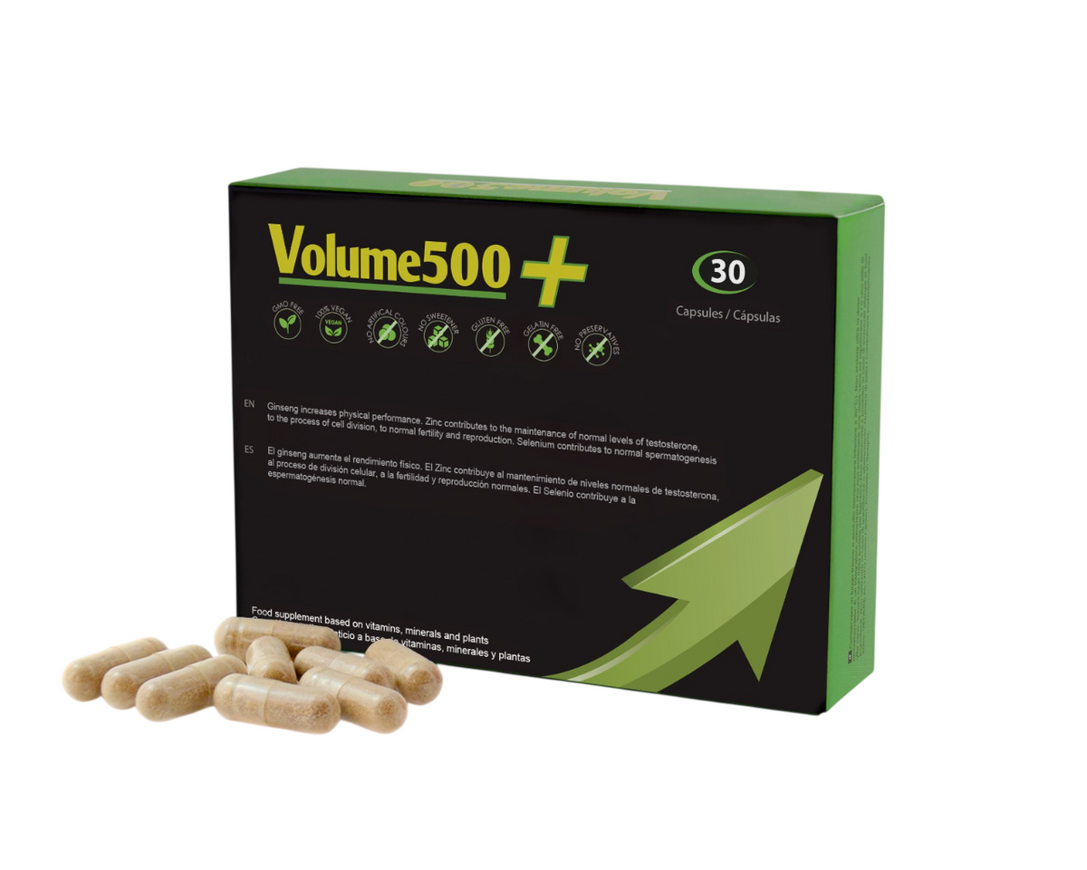 Volume500, Volume500, Improve Sperm Quality & Quantity, Kapseln, 30 kapseln