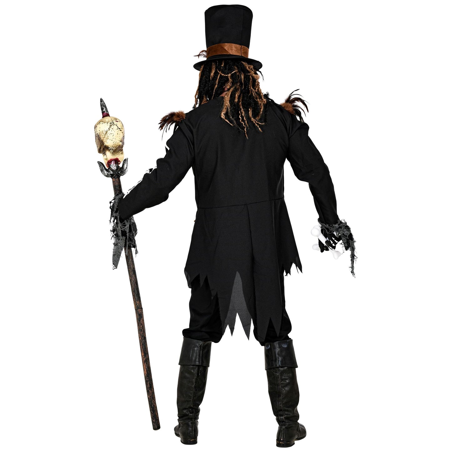 "VOODOO PRIESTER" (Oberteil mit Weste, Hut) – Ansicht 6