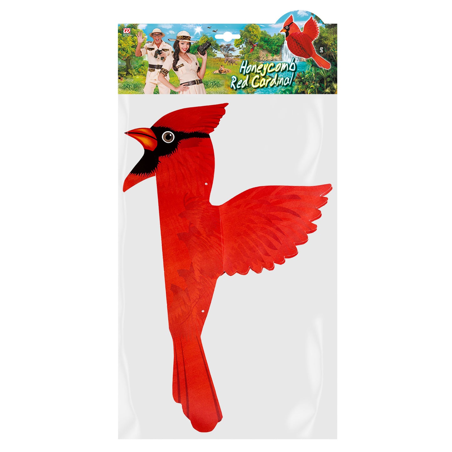 "WABENBALL ROTER KARDINAL" 42 cm – Detailansicht