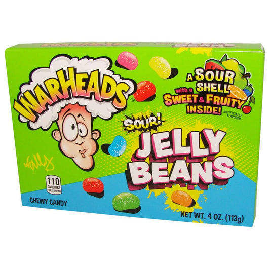 Warheads Sour Jelly Beans 113g Fruchtgummi sauer