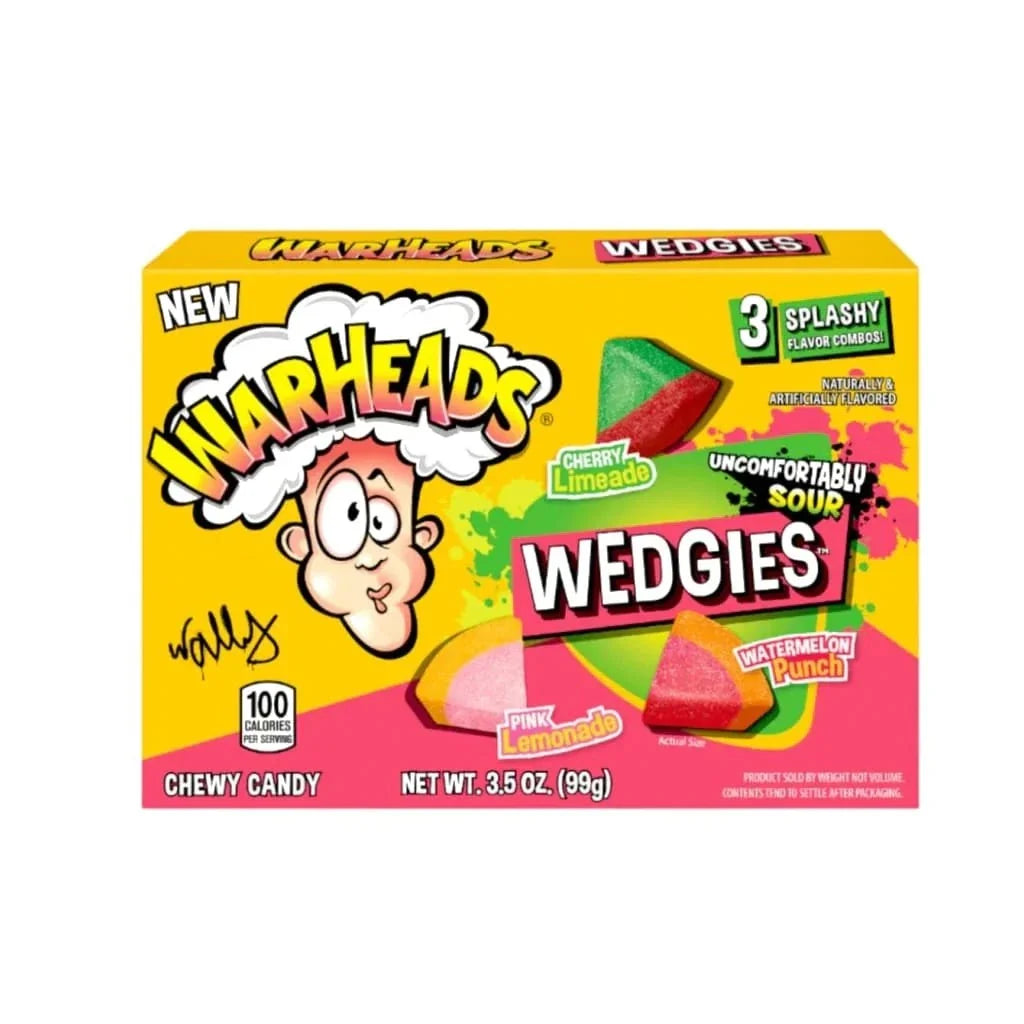 Warheads Wedgies Fruchtgummi Sauer 99 g Packung