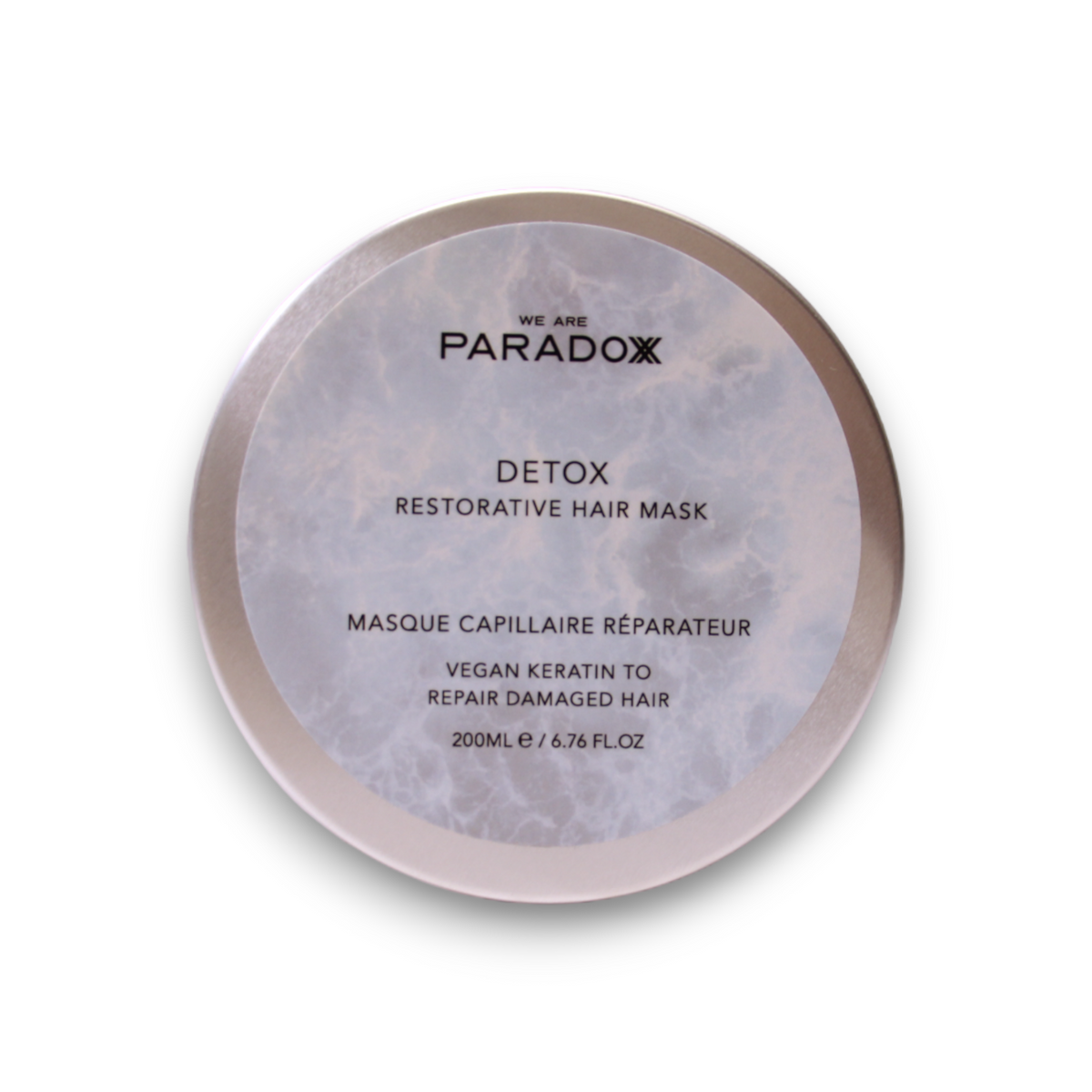 We are Paradoxx, Detox, Veganes Keratin, Haarbehandlungs-Crememaske, Restaurativ, 200 ml