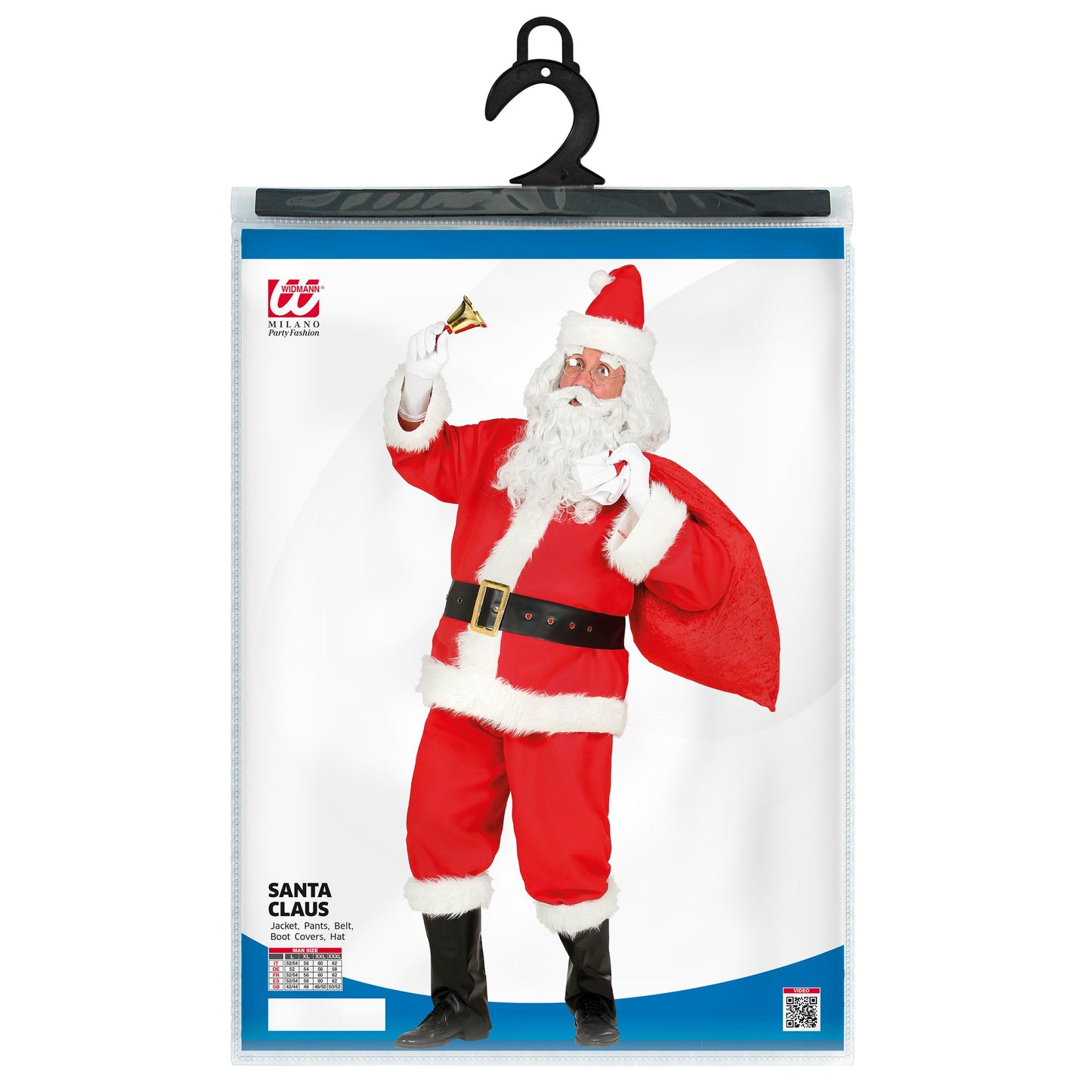 "WEIHNACHTSMANN" (Jacke, Hose, Gürtel, Stiefelüberzieher, Mütze) – Ansicht 5
