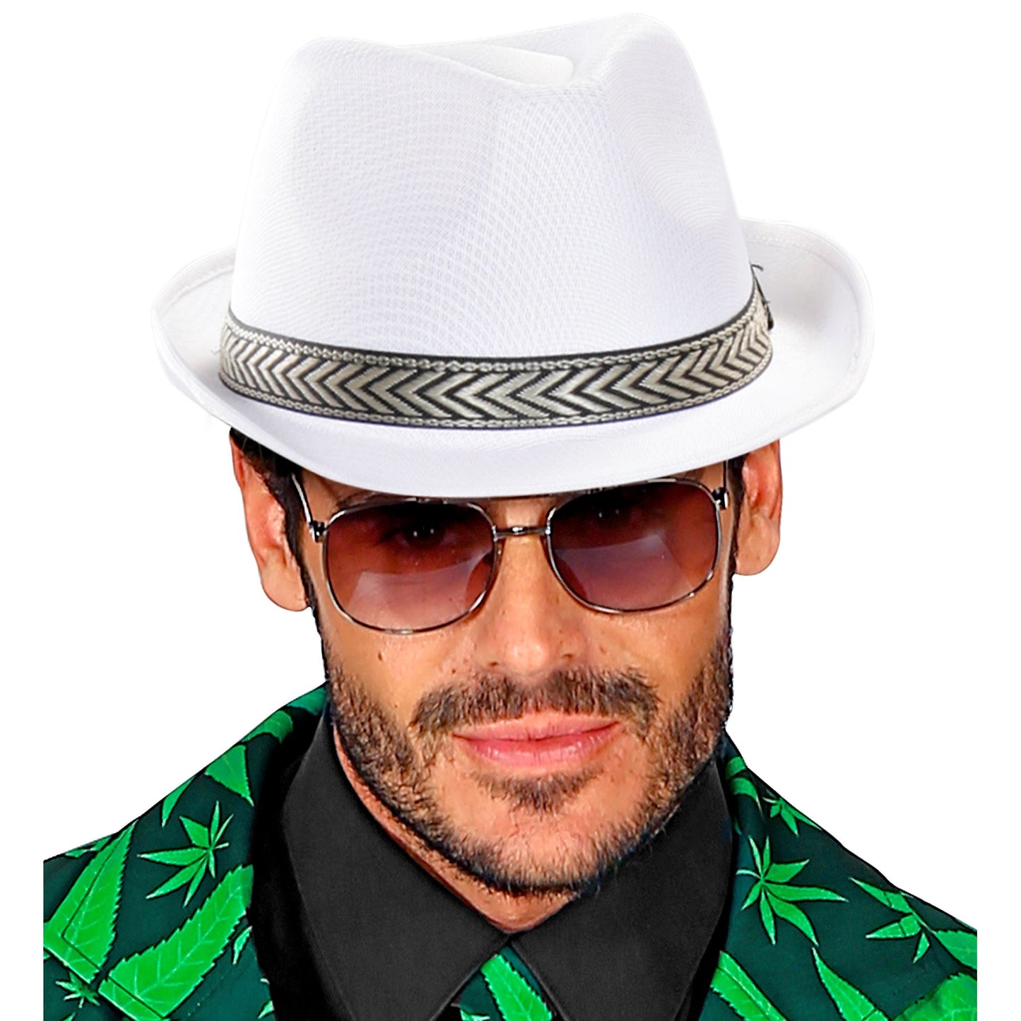 "WEISSER FEDORA PANAMA" – Ansicht 3