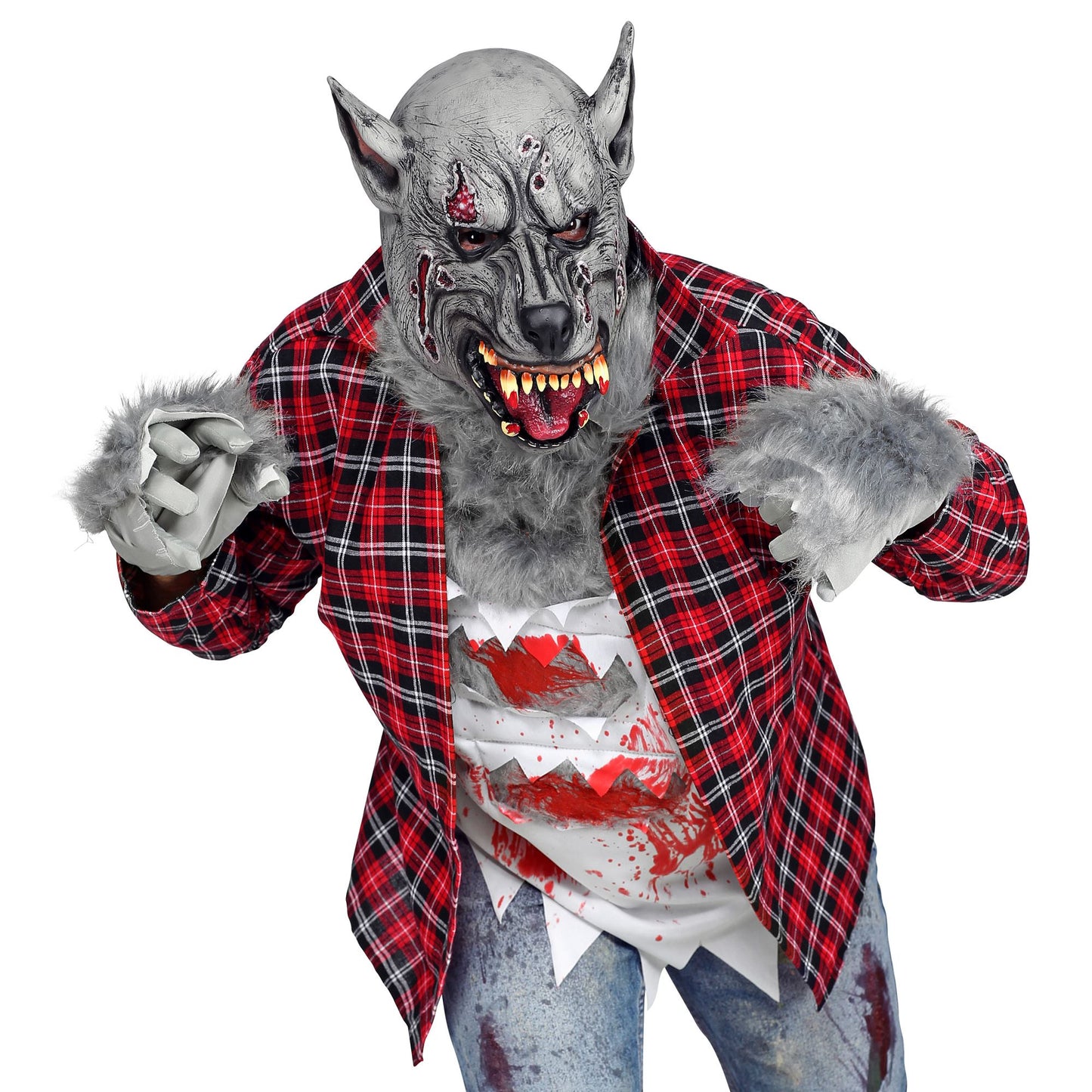 "WERWOLF VOLLKOPFMASKE" – Ansicht 3