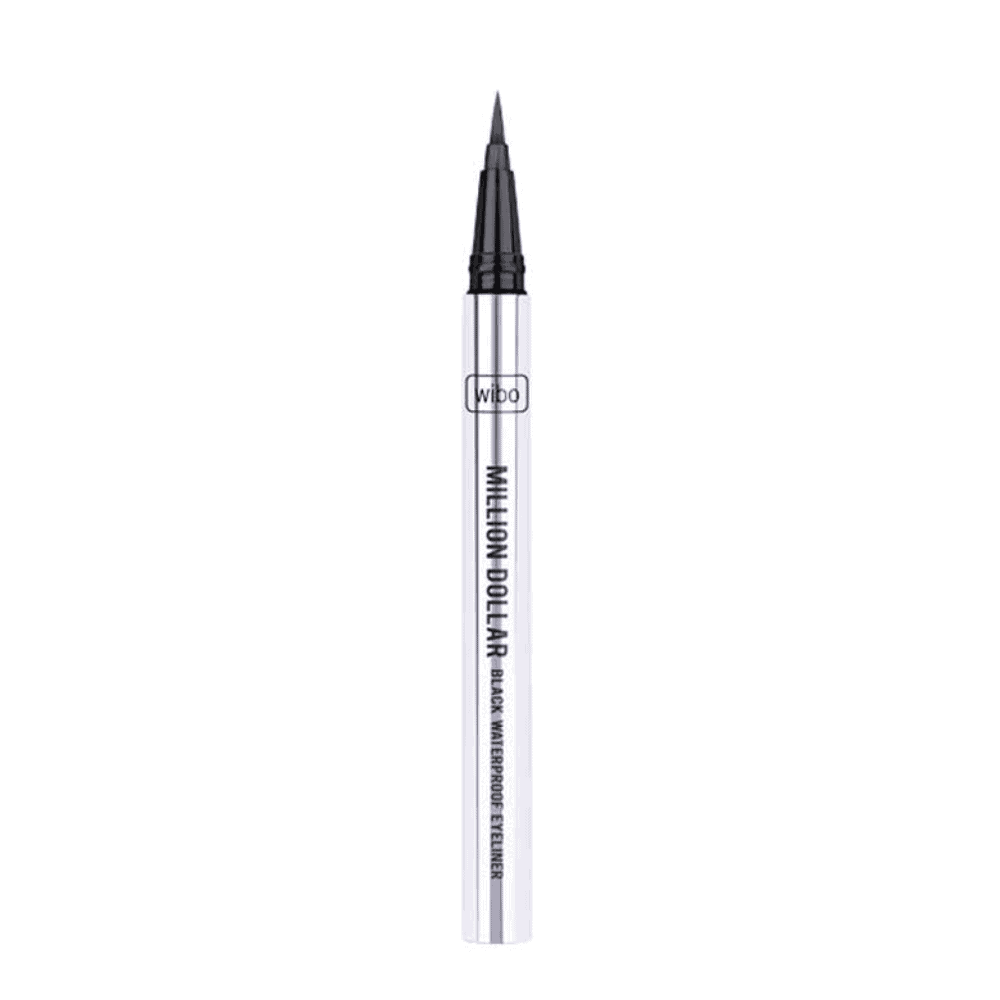Wibo, Million Dollar, Wasserdicht, Filzstift, Flüssiger Eyeliner, 1, Schwarz, 0.8 g