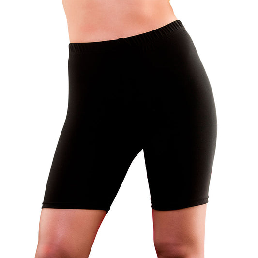 Cycling Shorts – Wicked Costumes 80s Schwarz, Stretch-Material - Fasnacht24.ch