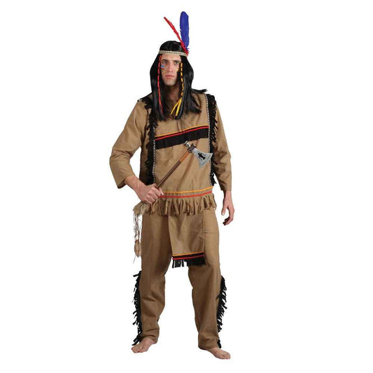 Wicked Costumes Cherokee Indianer Wilder Stier Kostüm – Grösse M, Baumwolle - Fasnacht24.ch