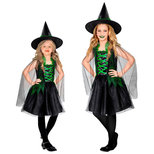"WICKED WITCH" (Kleid, Hut) – Vorderansicht