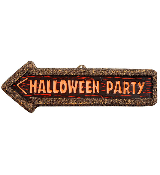 3D Neon LED Schild – Widmann Halloween Party Deko 56x17cm - Fasnacht24.ch