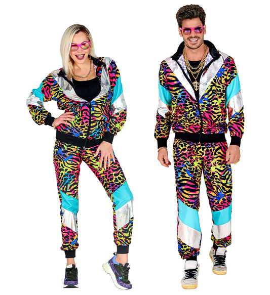 Widmann Zebra Tracksuit Unisex 80er Jahre Jogginganzug – Produktansicht
