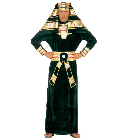 Widmann Pharao Kostüm Tunika – Grünes & Goldenes Ägyptisches Outfit - Fasnacht24.ch