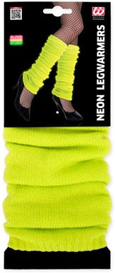 Beinstulpen Neon Gelb – Elastische Fitness Stulpen von Widmann - Fasnacht24.ch