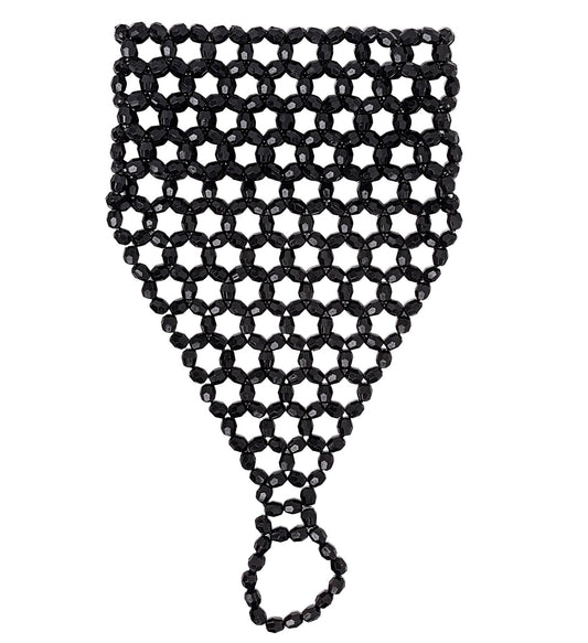 Schwarzes Perlen Armband â Dianetten von Widmann | Komfortabler Sitz - Fasnacht24.ch