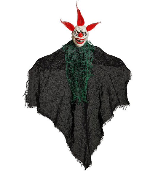 Horror Clown Hängedekoration 50cm – Widmann Halloween Deko Wetterfest - Fasnacht24.ch