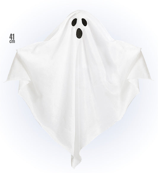 Hängender Geist aus Schaumstoff, 41 cm, mit fast unsichtbarem Nylonfaden zur einfachen Befestigung.