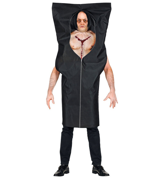 Widmann Leichensack Kostüm L/XL – Realistischer Corpse Print Halloweenanzug - Fasnacht24.ch